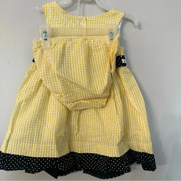 Emily Rose Infant Girl Sleeveless Yellow Bumblebee & Daisy Dress Size 18M NWT - Picture 10 of 10